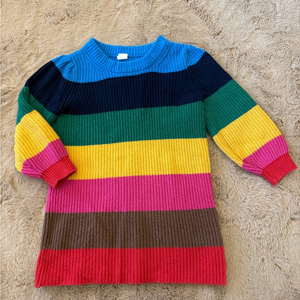 Gap striped sweater dress, girls 4T